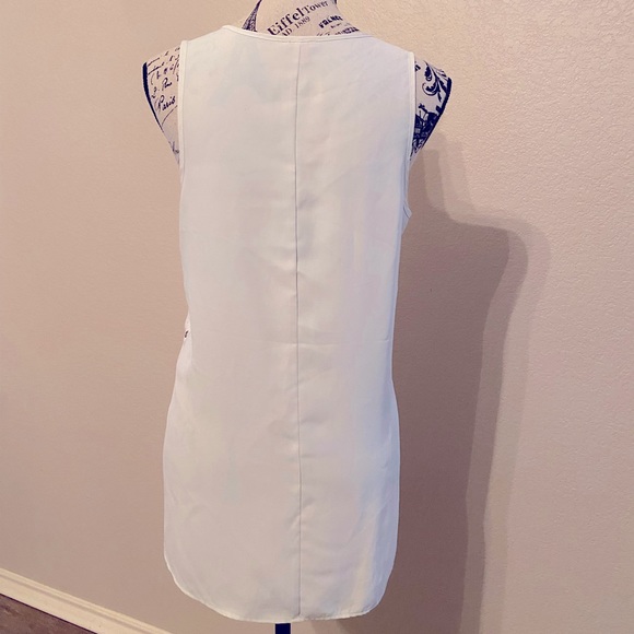 Guess Factory Women’s Kyrene Eyelet Top - Cream - Size Small - Picture 5 of 6